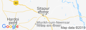 Sitapur map